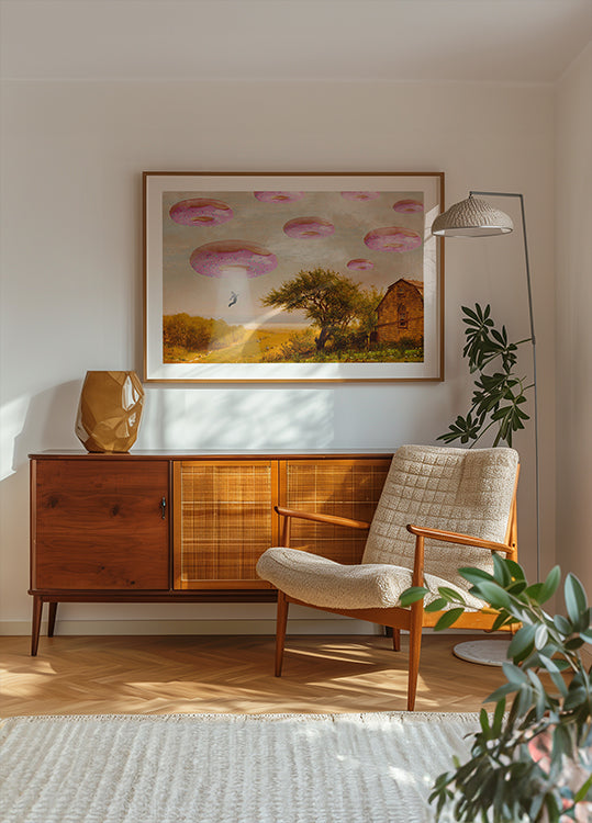 Donut Invasion -juliste