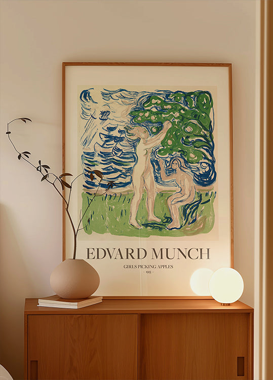 Tytöt poimivat omenoita (UUSI)