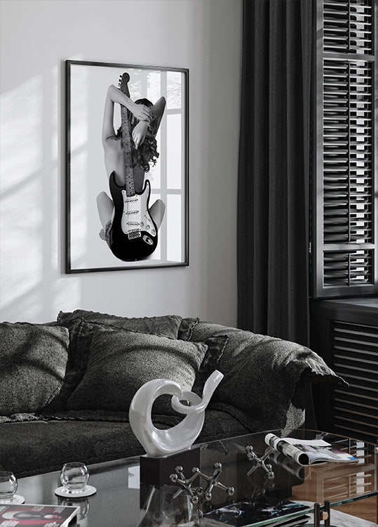 Lady And The Strat -juliste