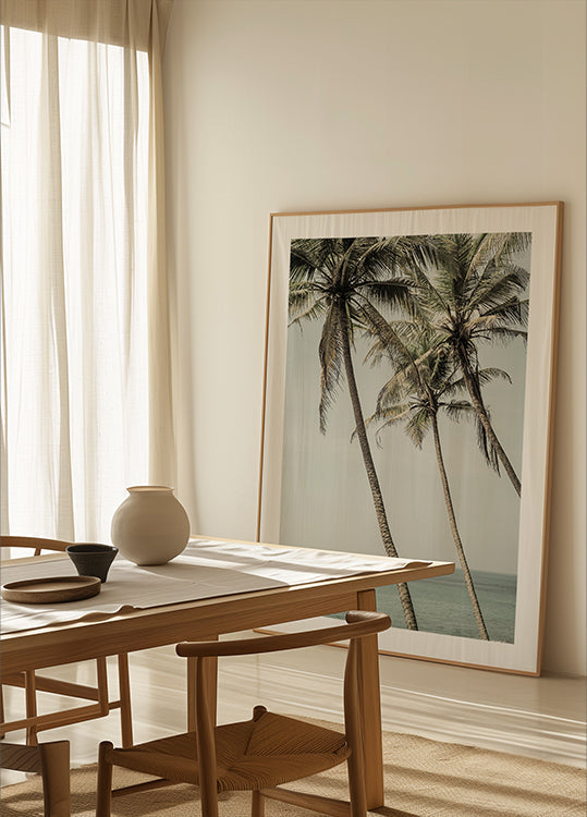 Ocean Breeze Palms -juliste