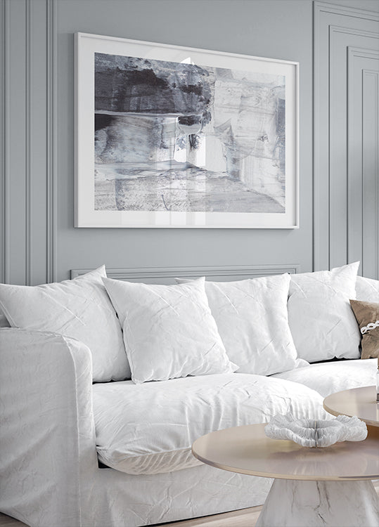 Monochrome Serenity Plakat - Posterbox