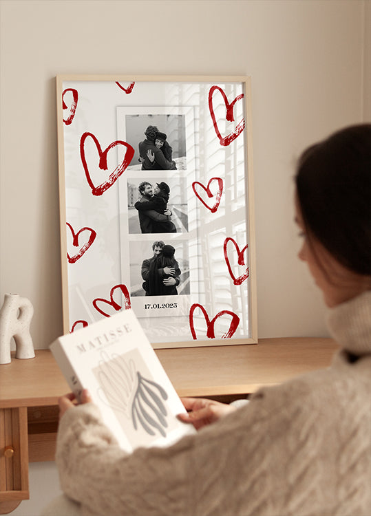 Ensimmäisen vuoden valokuvakollaasijulisteeni