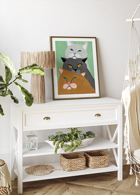 Cat Trio -juliste
