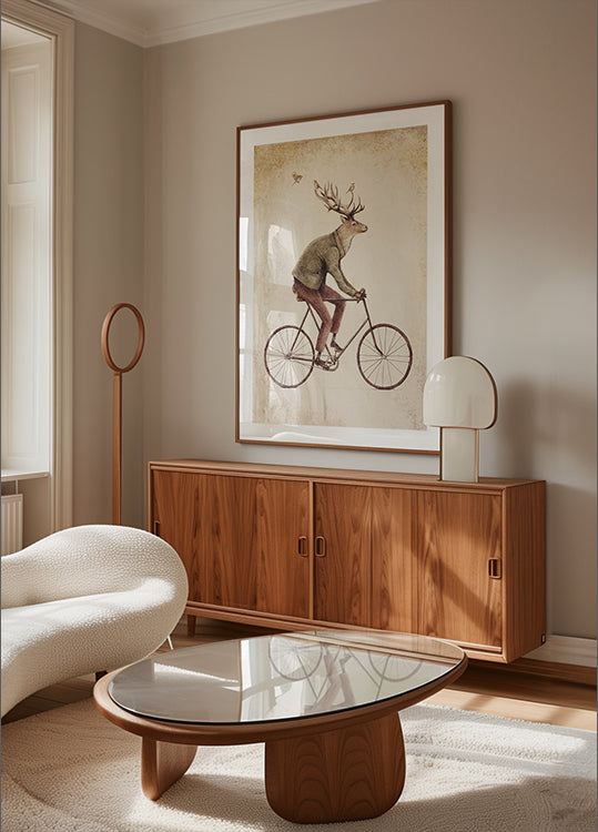 Jopa herrasmies ratsastaa julistetta