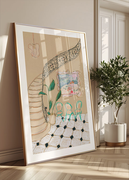 Museopäivä Pariisissa -juliste