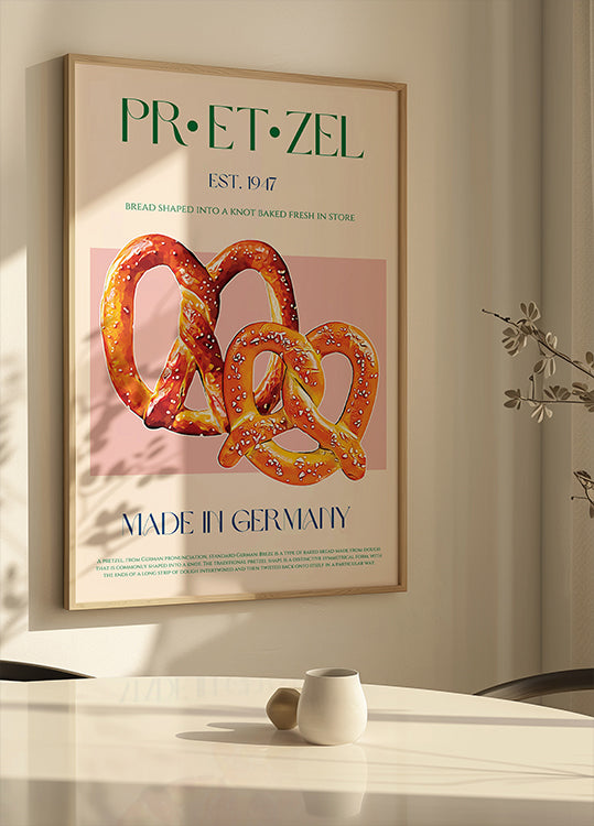 Pretzel Delight -juliste