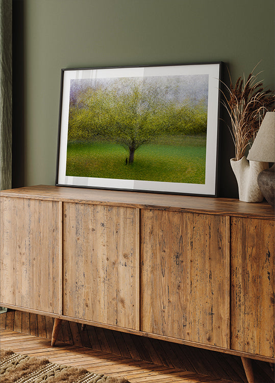 Kissa puun vieressä