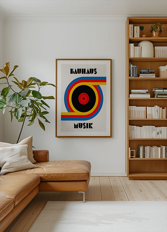 Bauhaus Musicin vinyylijuliste