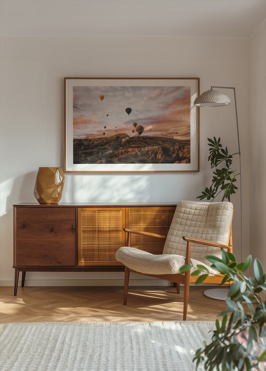 Cappodocia kuumailmapallojuliste