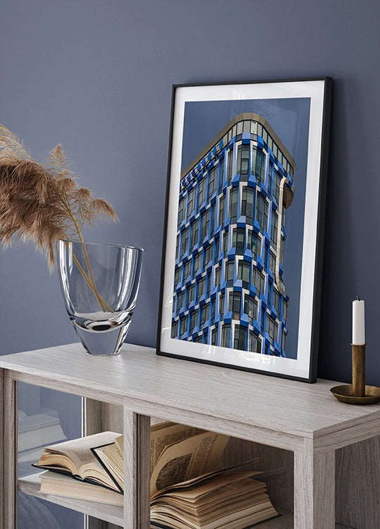 Rhythm in blue Plakat