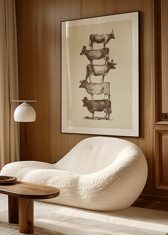 Cow Cow Nuts -juliste