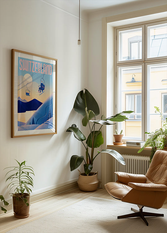 Ski Sveitsin juliste