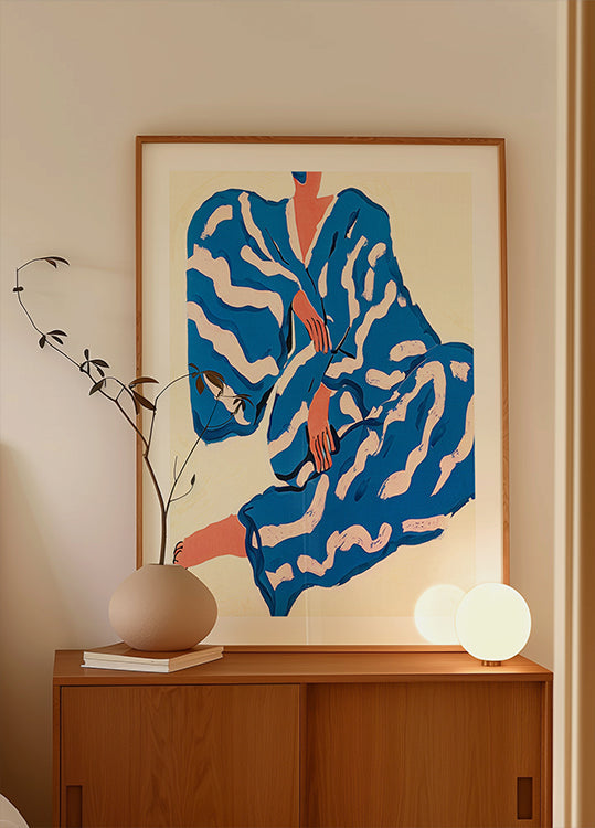 Muotokuva Indigoreverie-juliste