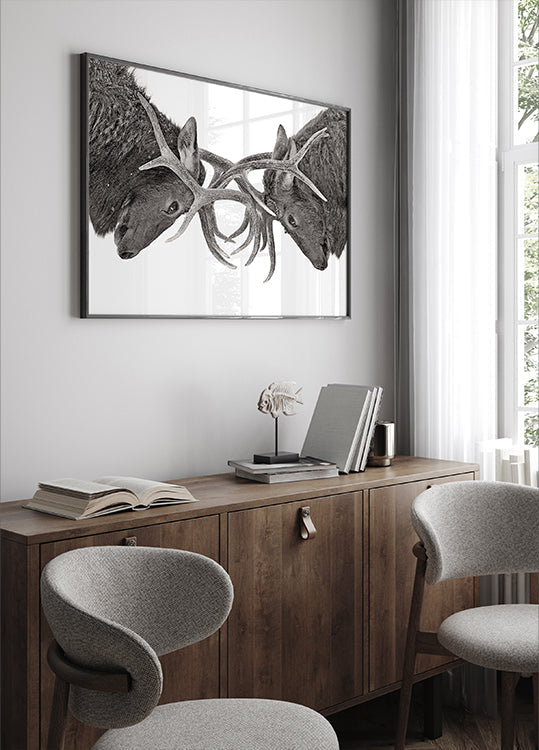 Eye to Eye - Hirven taistelu juliste