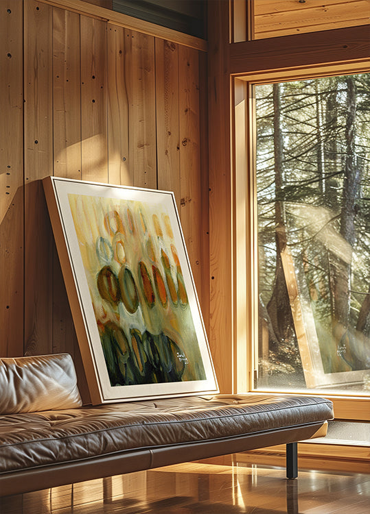 Abstrakti soikealla ja kullalla II (UUSI)