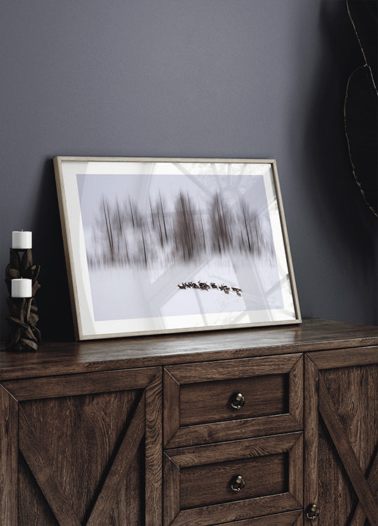 Talvi Hokkaidossa Juliste