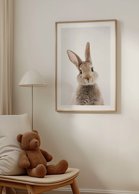 Peekaboo Bunny -juliste