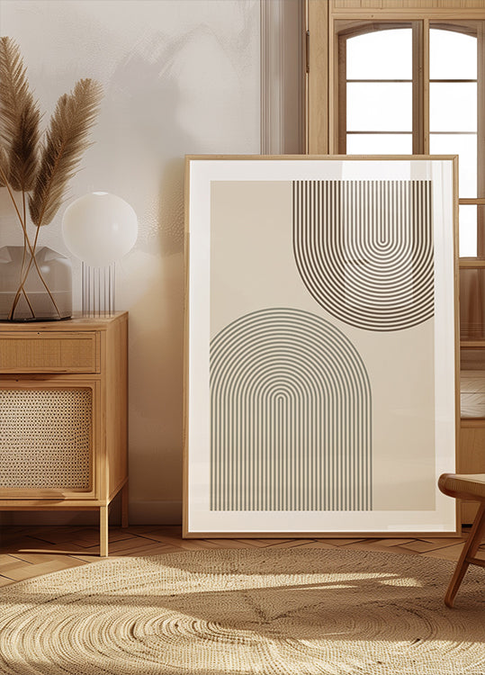 Minimal Arch Lines -juliste