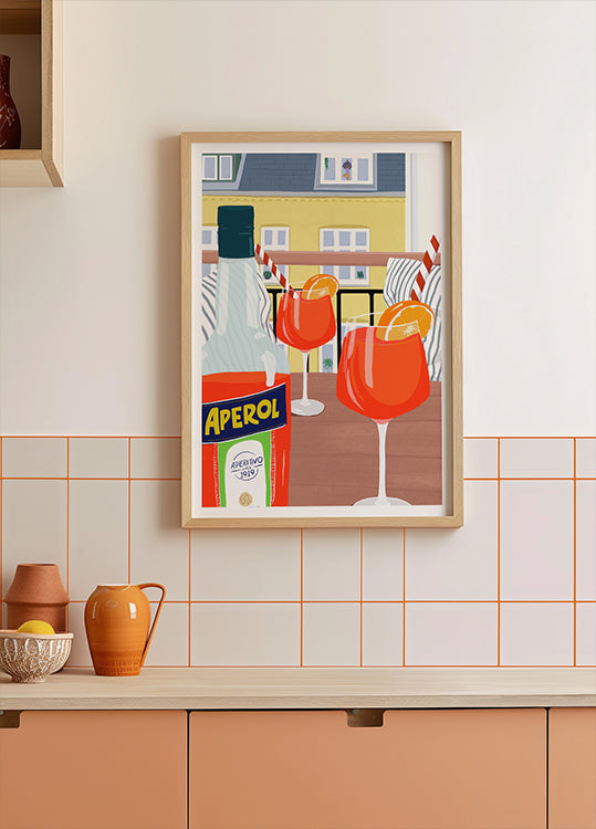 Parveke "Hygge" -juliste