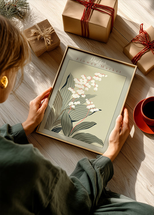 Flower Market New York Kielo juliste