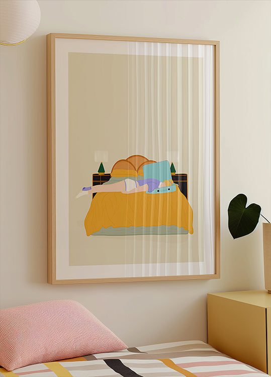 Digitaalinen Nomad-juliste