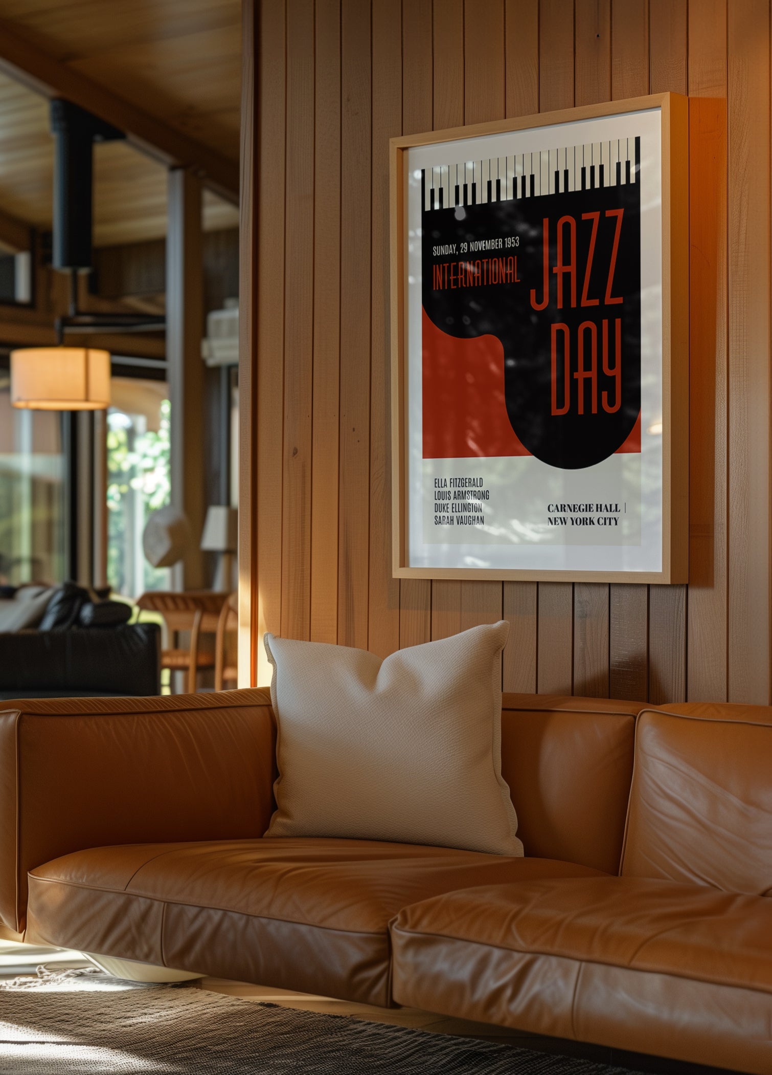 Jazzy Days Tummanpunainen