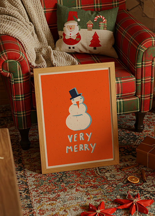 Happychristmasno75 Plakat - Posterbox