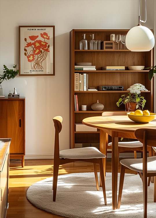 Kukkamarkkinat. Barcelonan juliste