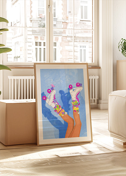 Luistele kuin tyttöjuliste