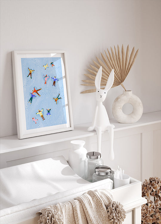 Snowy Angels Delight -juliste