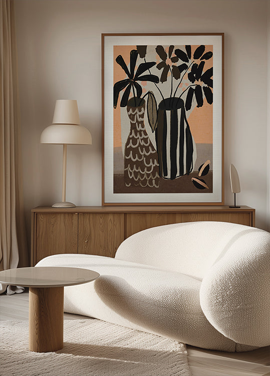 Raidalliset maljakot Bloom