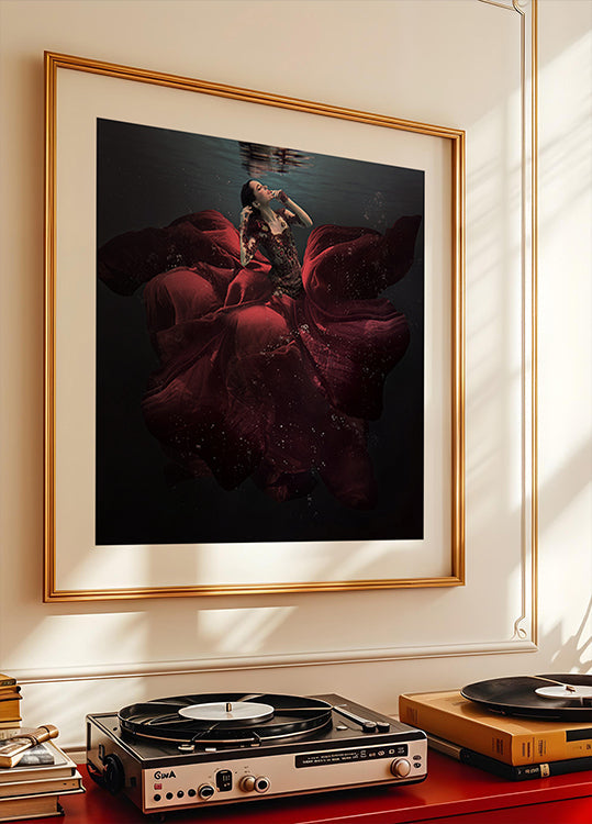 Lady in Red -juliste