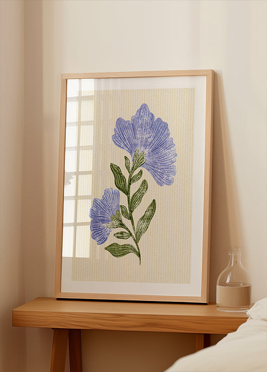 Vintage kukkajuliste