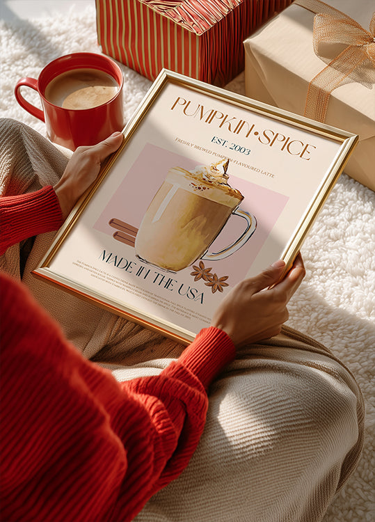 Autumn Latte Delight -juliste