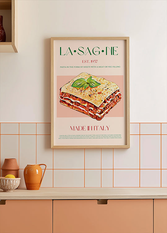 Layers of Lasagne juliste