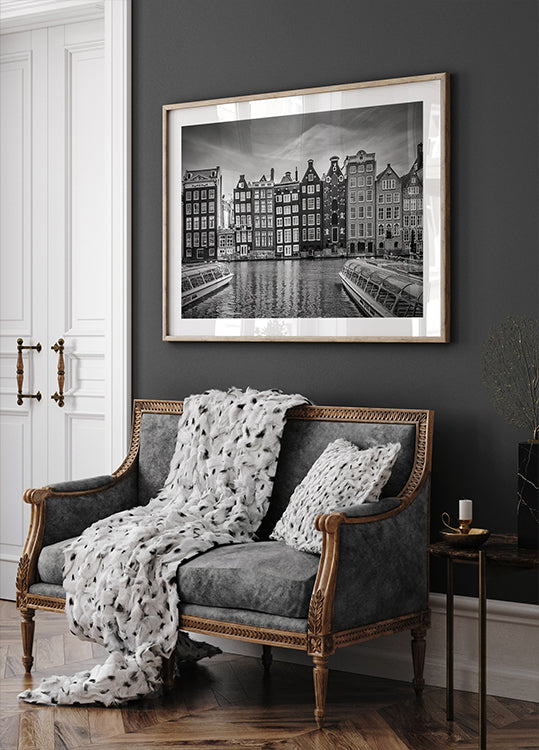 AMSTERDAM Damrak -juliste