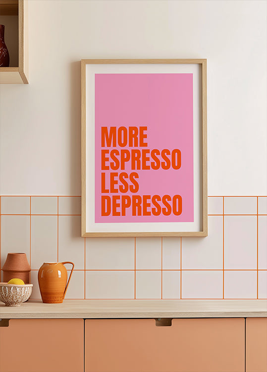 Caffeine Vibes -juliste
