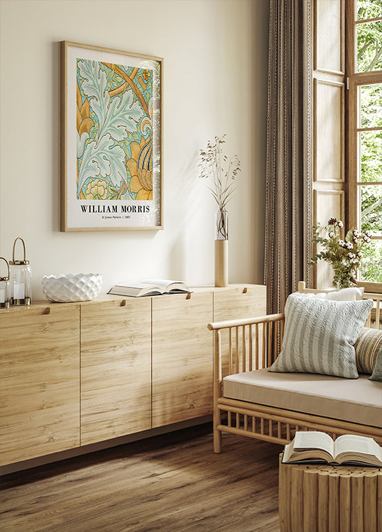 William Morris St James -kuvio 1881 -juliste