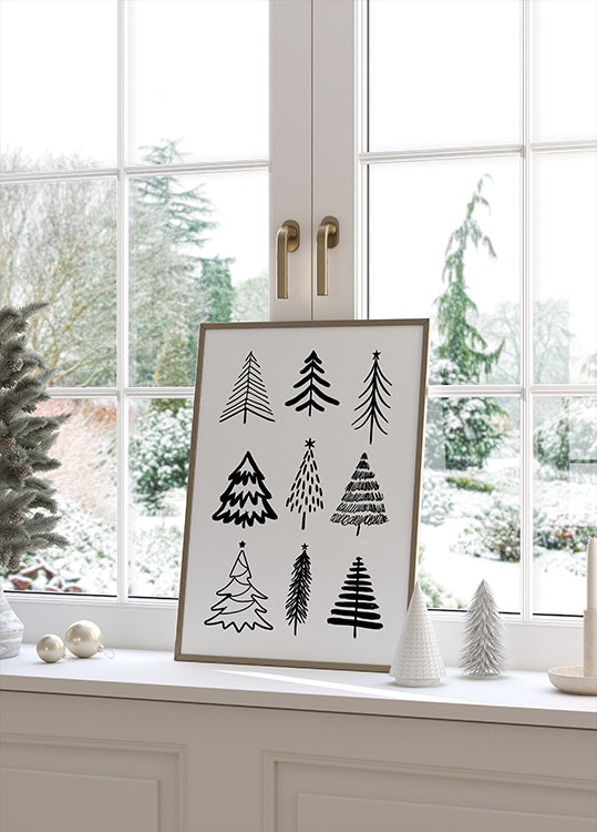 Christmas Trees 3 Plakat