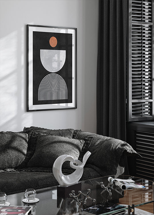 Viivat ja ympyrät 10 Juliste