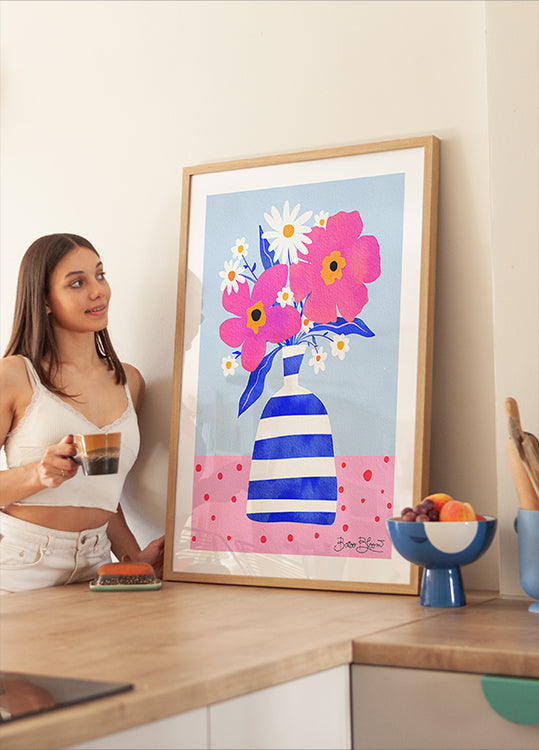 Maximalist kukkamaljakko