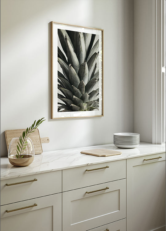 Ananas lähikuva juliste