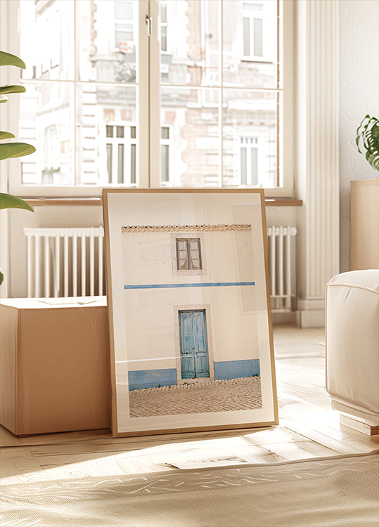 Ericeira Blue Door -juliste