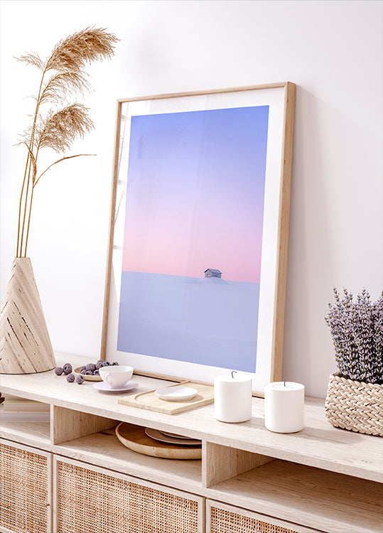 Dawn in Biei -juliste