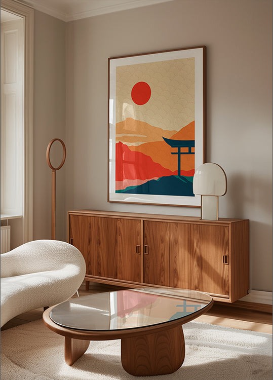 Sunset Delight -juliste