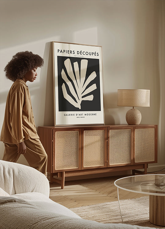 Silhouette Leaves -juliste