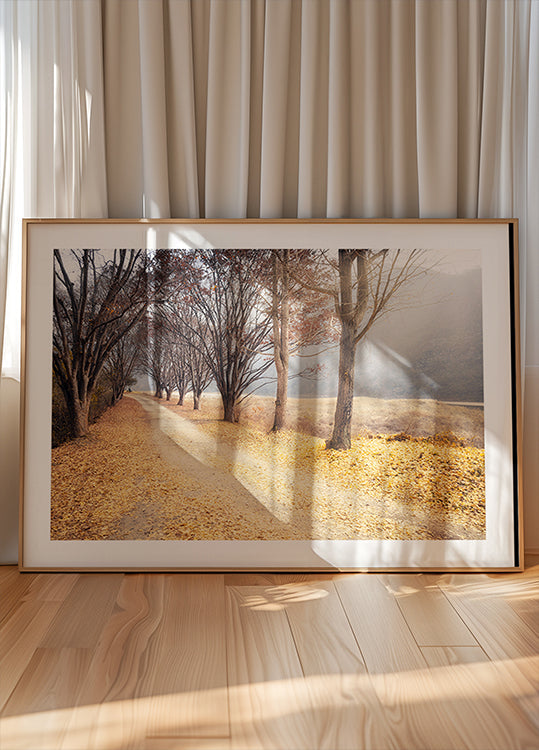 Keskellä syksyä juliste