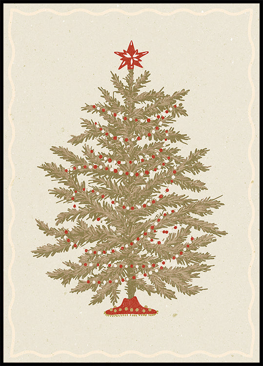 Christmas tree No.2 Plakat - Posterbox