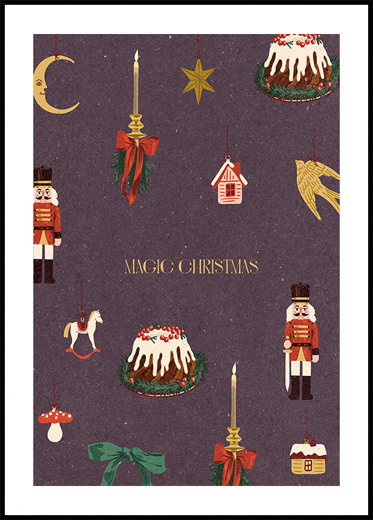 Cozy Christmas Things Plakat - Posterbox
