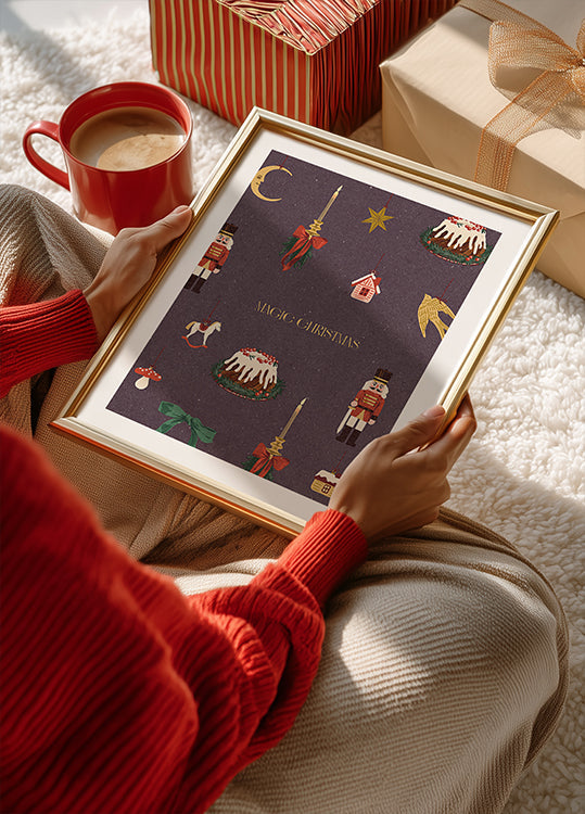 Cozy Christmas Things Plakat - Posterbox